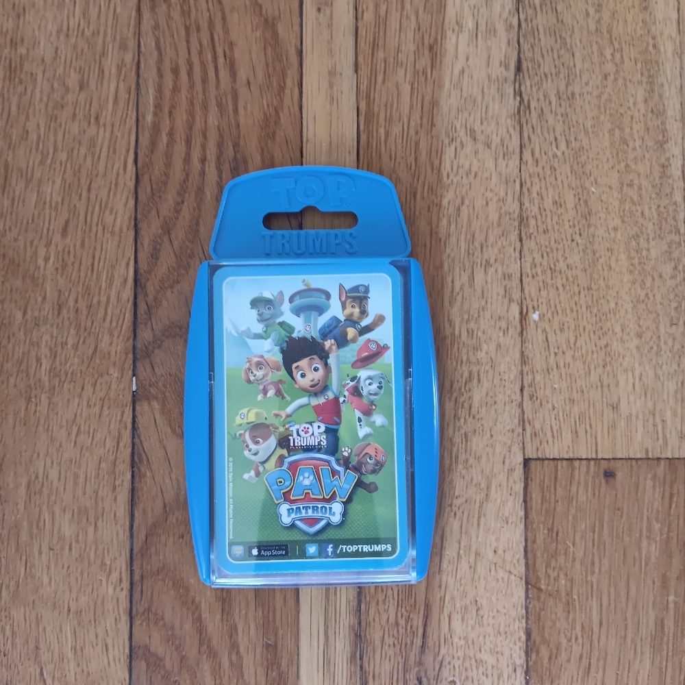 Top Trumps Paw Patrol Card Game